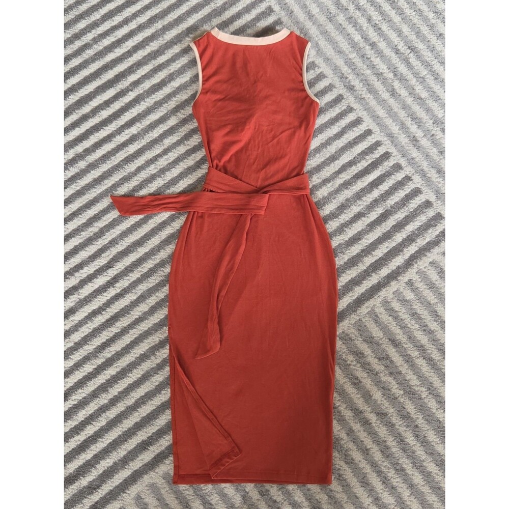 Midi Burnt Red Dress Size S